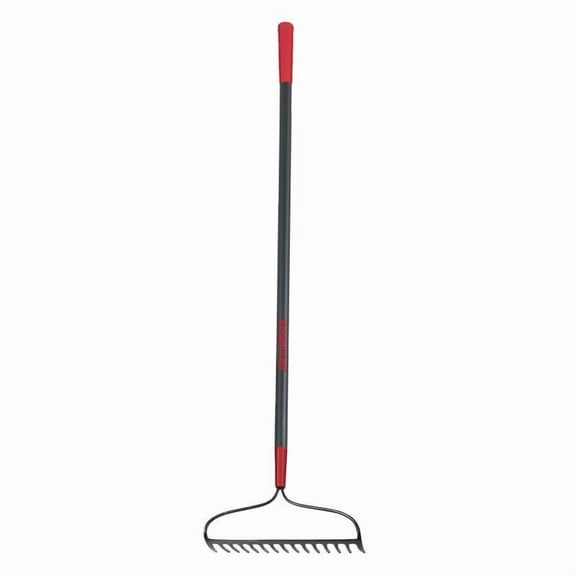 UnionTools 15-Tine Bow Rake, Fiberglass Handle