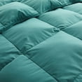 thumbnail image 4 of Peace Nest All Season Medium Weight White Goose Down Duvet Comforter Insert, Green, Twin, 4 of 6