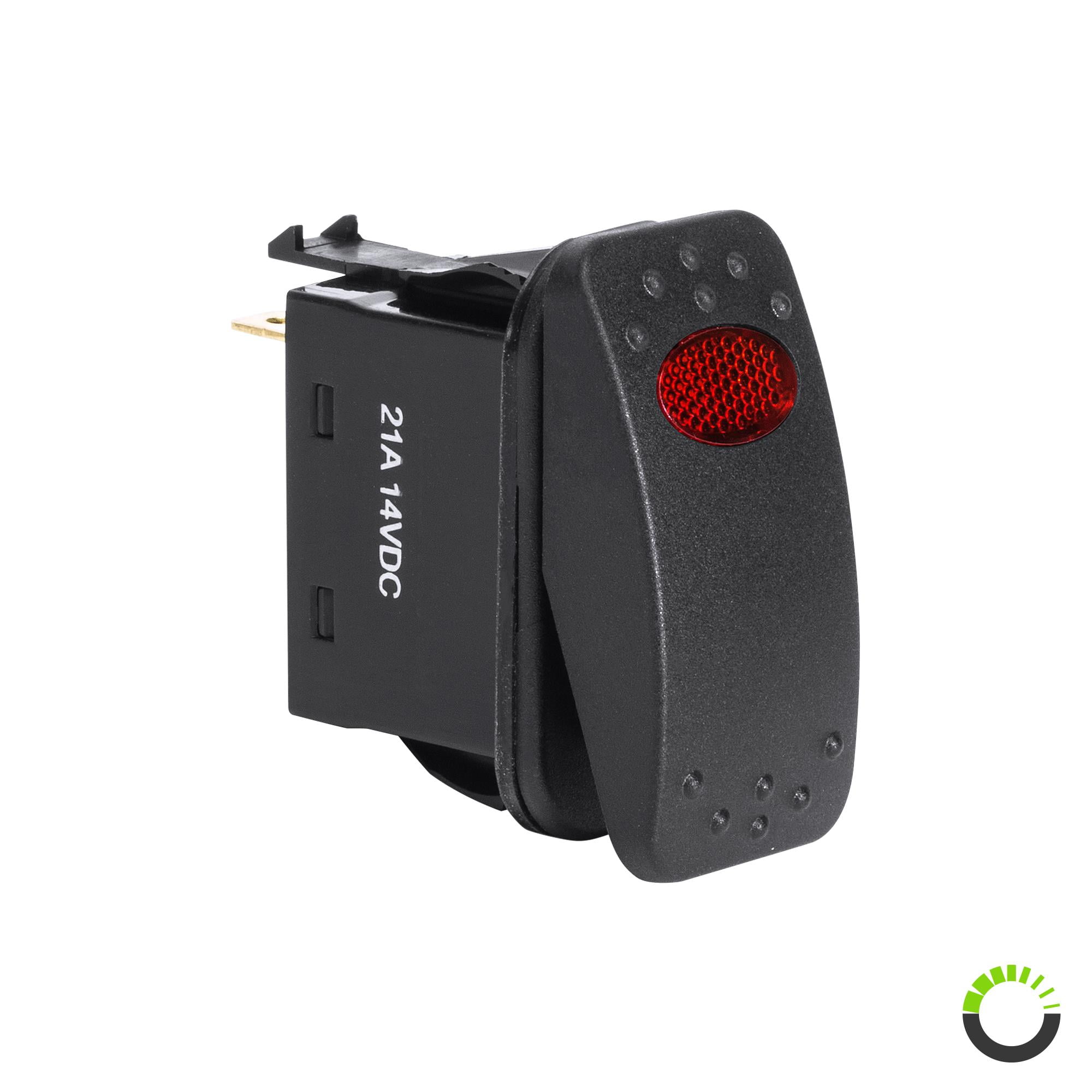 12V DC LED On-Off Rocker Switch Kit - Red, 3-Pin, 20A in Nepal at NPR ...