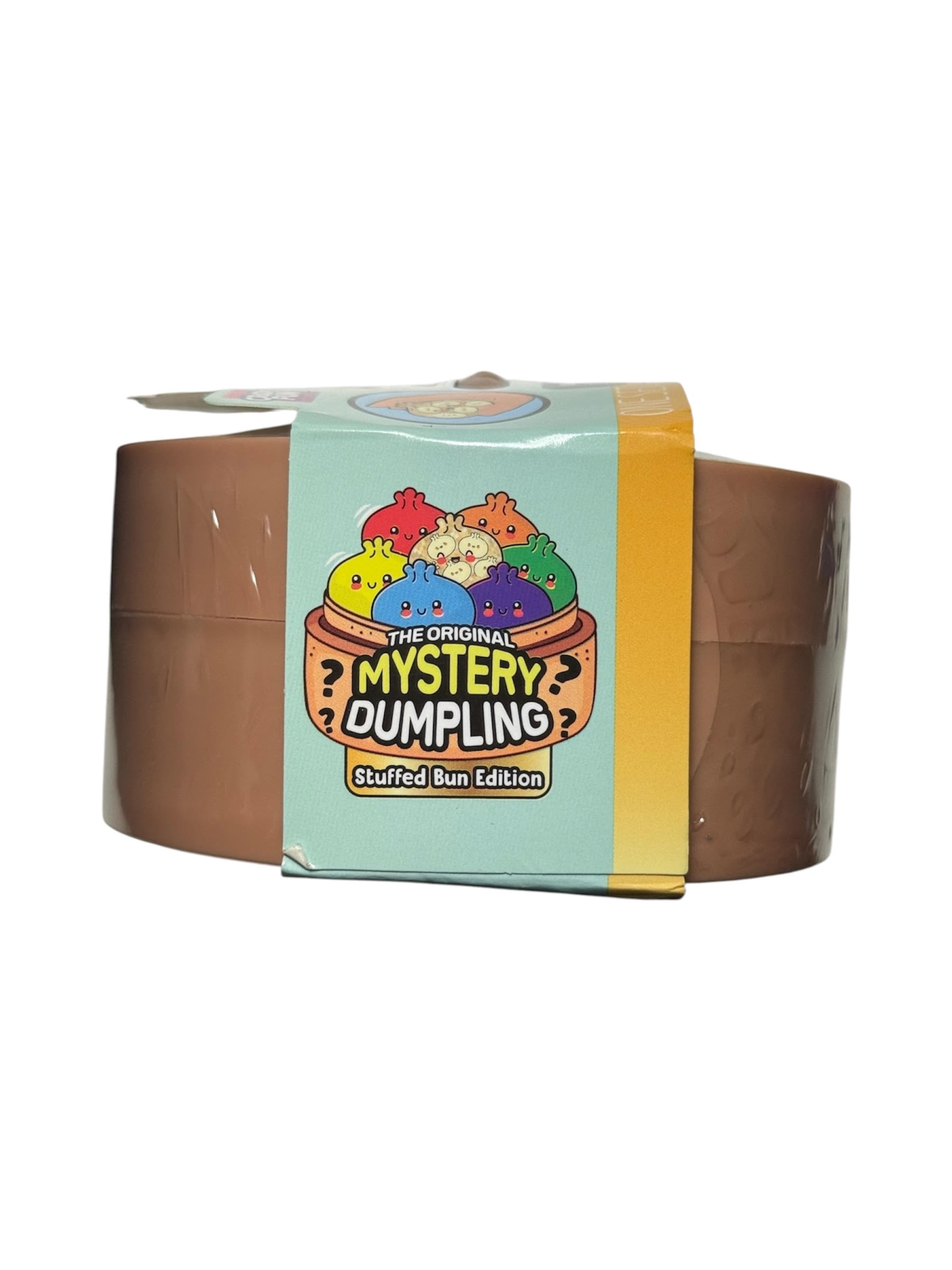 Crazy Fun Mystery Stuffed Bun Dumpling Squishy Squeeze Toy, 1 Random Color