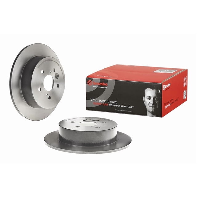 Brembo Rotor de Frein 08A33311C02 Solide; Design en une Pièce; Motif de Boulon de Roue 5 x 112 Millimètres; Diamètre Intérieur de Chapeau 190.1 Millimètres; Diamètre de Moyeu 62 Millimètres