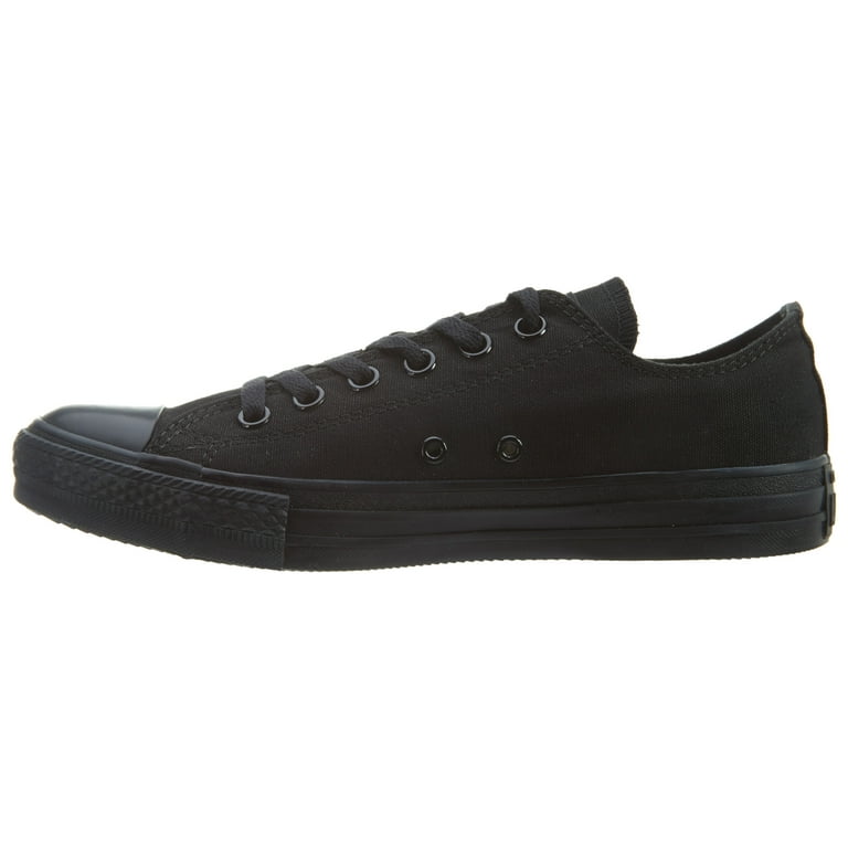 Converse Chuck Taylor All Star Ox Black Mono Ankle-High Fashion Sneaker - 8.5M