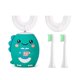 thumbnail image 2 of Cepillo de dientes eléctrico sónico en forma de U para niños, blanqueador dental de 360 grados, cepillo de dientes de silicona, carga USB, temporizador inteligente, 2 of 5
