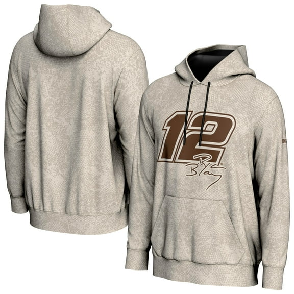Men's-ProSphere  Tan Ryan Blaney 2025 NASCAR Salutes Collection Pullover Hoodie