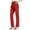 Red, variant on BLVB Women’s Yoga Dress Pants High Waisted Stretchy Straight Leg Business Casual Office Trousers with Pockets Pull on Work Slacks