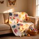 thumbnail image 4 of CaiYueKe Easter Blanket with Bunny and Eggs Design Flannel Fleece Throw Soft Lightweight Decorative Couch Bed Blankets for Adults Kids Holiday Seasonal Home Decor Gift, 4 of 7