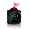 thumbnail image 3 of Reloj con proyección de tiempo en inglés, función de reloj, despertador creativo para dormitorio, reloj electrónico con personalidad, 3 of 5