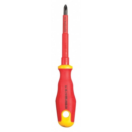 UPC: 0811490010468 | Jonard Tools Insulatd Screwdriver Phillips #2×4  Rnd INS-2100