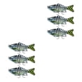 thumbnail image 1 of Greeniant 3 piezas de señuelos de pesca agua salada reutilizable cebo falso Swimbait Crankbait Type4 NO4 Greeniant CBP501944, 1 of 6