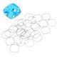 thumbnail image 4 of 30 Uds colgantes de marco de bisel abierto bandejas huecas geométricas con forma de colgante de espalda abierta para hallazgos de joyería cuadrado redondeado, 4 of 8