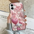 thumbnail image 5 of Heart Hello Kitty Phone Case for iPhone 16 Plus,Heart Hello Kitty Phone Cases for Women Men,Anti-Scratch Shockproof Slim Soft TPU Phone Cases for iPhone 16 Plus, 5 of 5