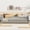 Grey, variant on Twin Size Floor Bed with Built-in Book Rack and Door, Low Profile Platform Bed with Guardrails for Small Space, Rubber Wood Floor Bed Frame with Slats, White
