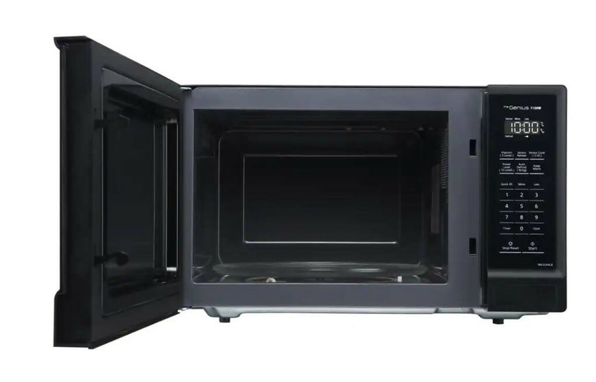 Panasonic NNSU64LB Mid-Size 1.3 cft. Genius Microwave Oven, Black