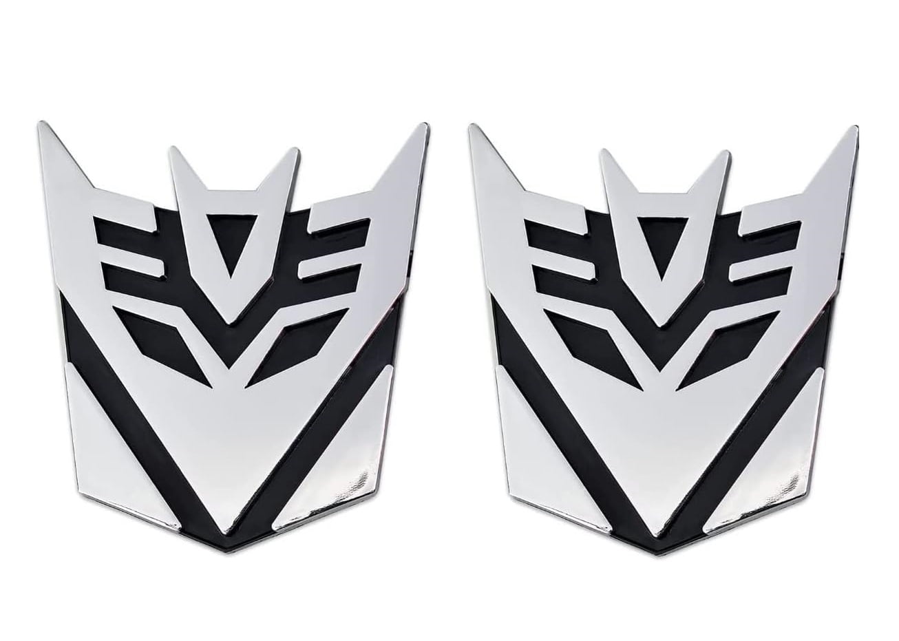 Buy Auto Car 3D Transformer Decepticon Logo Emblem Badge Sticker Decal Chrome US In L.A., US - Foto 6