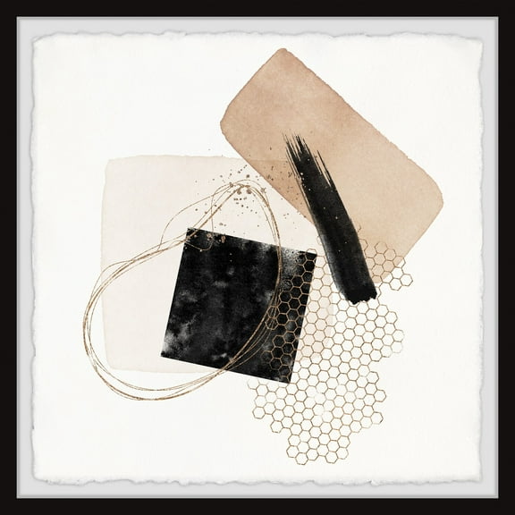 Marmont Hill Bizarre Impact Framed Painting Print