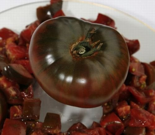 Tomato Black Prince Great Garden Heirloom Vegetable 50 Seeds
