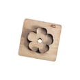 thumbnail image 1 of Troquel de corte de cuero BLESIY Flores Artesanía duradera PU 45mm Troqueles de corte, 1 of 7