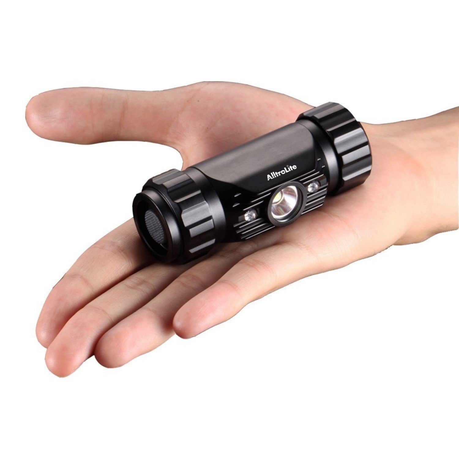 AlltroLite  325 Lumen CREE XM-L2 T6 LED Headlamp w/ 2200 mAh Battery - Lightweight, Durable, Waterproof and Dustproof Headlight - Amazing 220-yards Beam