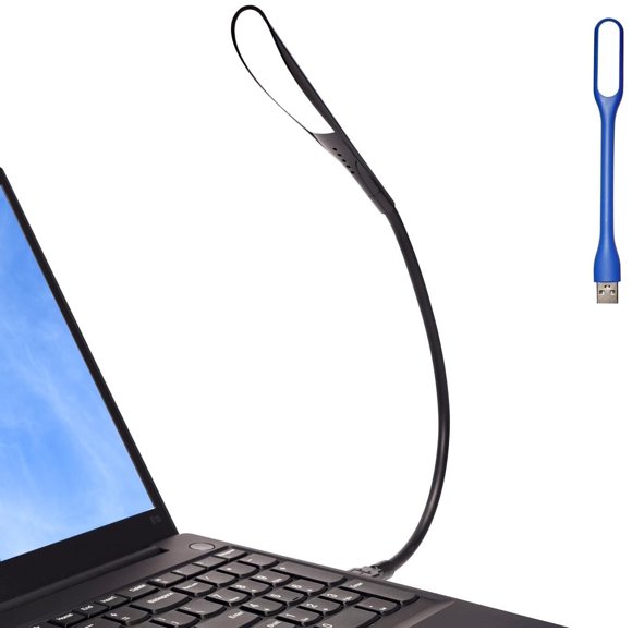 Lámpara USB EBYPHAN con teclado flexible regulable, color negro