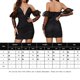 thumbnail image 2 of Vestidos de Fiesta Elegantes ajustado con cuello en V profundo Sin espalda Traje de vacaciones ajustado para mujer Ygjytge Oro T L para Mujer, 2 of 6