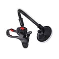 thumbnail image 2 of 360 Degree Rotating Suction Cup Car Phone Holder Flexible Long Arm Clamp Mount for Windshield Dashboard (Black), 2 of 5