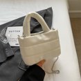 thumbnail image 2 of Bolso Acolchado Desplazamiento Hombro para Mujer PU Correa Cadena Gran Capacidad Color Sólido Al Aire Libre, 2 of 9