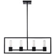 thumbnail image 1 of Kenroy Home Sunnyside Blackened Oil Rubbed Bronze 4 Light Island, 1 of 1