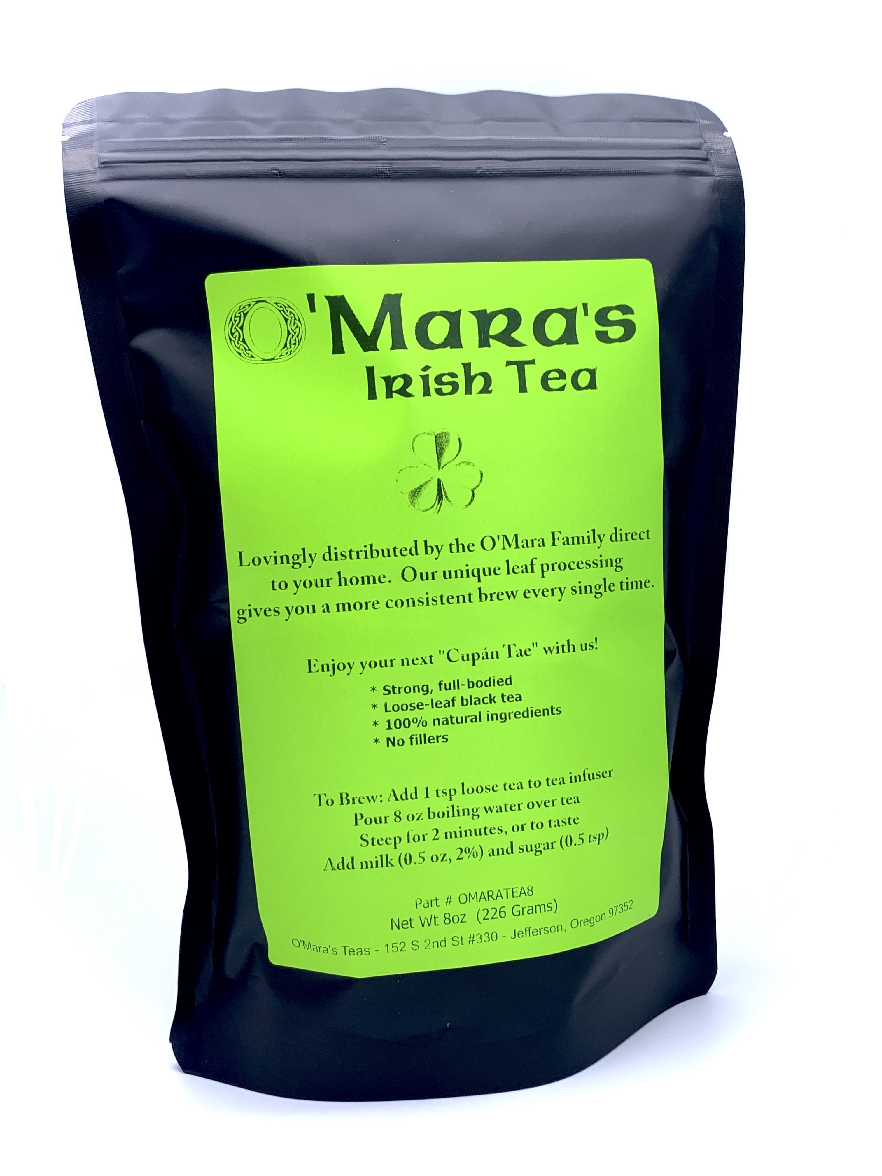 O'Mara's Irish Tea - REAL Irish Loose Leaf