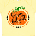 thumbnail image 4 of Inktastic Happy Fall Y'all Pumpkin Boys or Girls Baby Bodysuit, 4 of 5