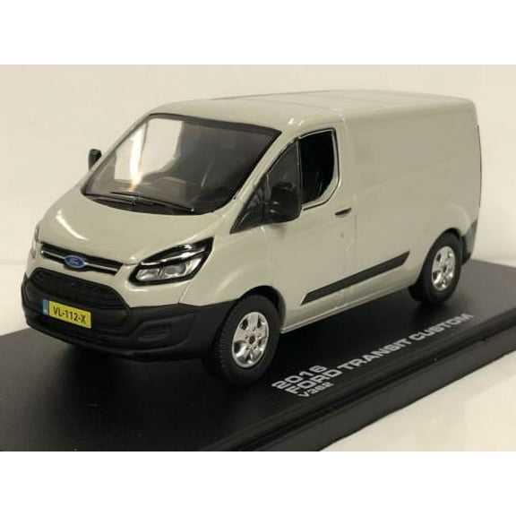 2016 Ford Transit Custom V362 Moondust Silver 1:43 Scale Greenlight 51096
