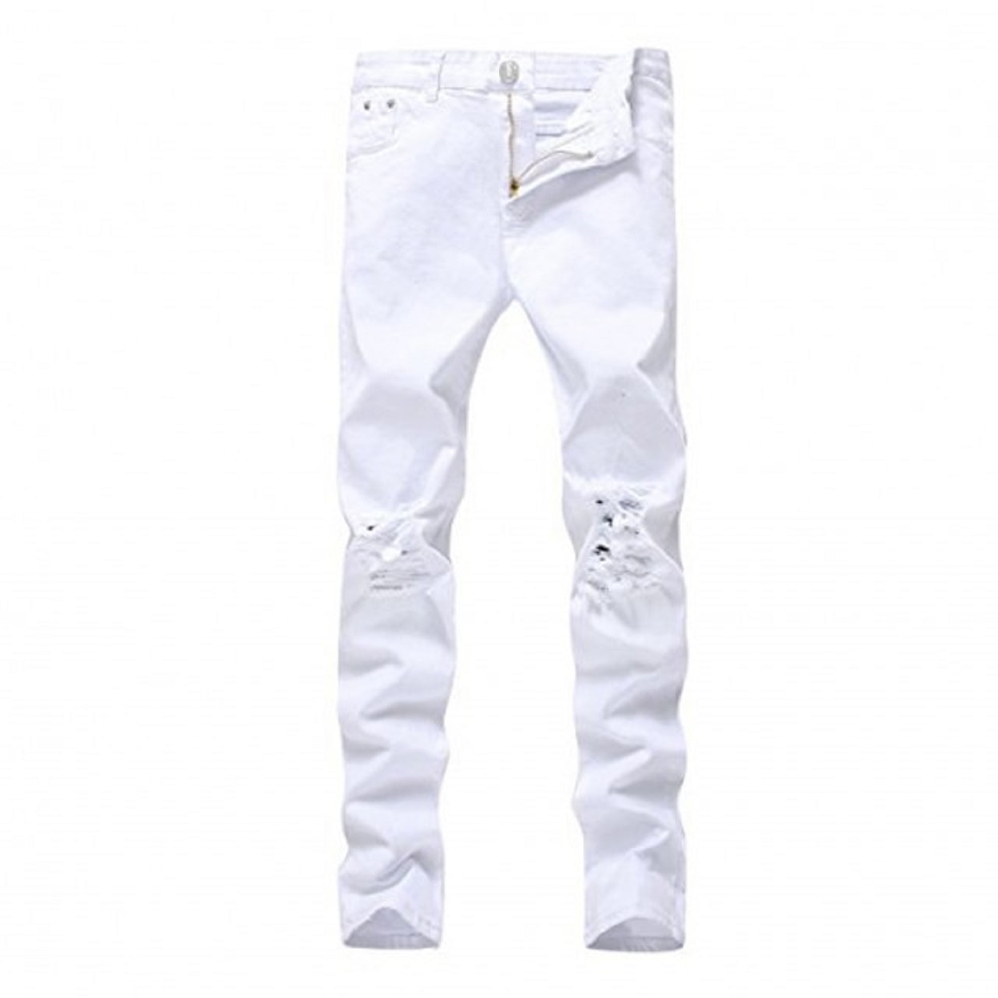 boys white jeans size 7
