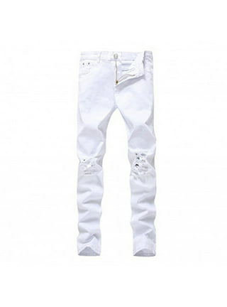 Mens Skinny Jeans Mens Jeans | White - Walmart.com