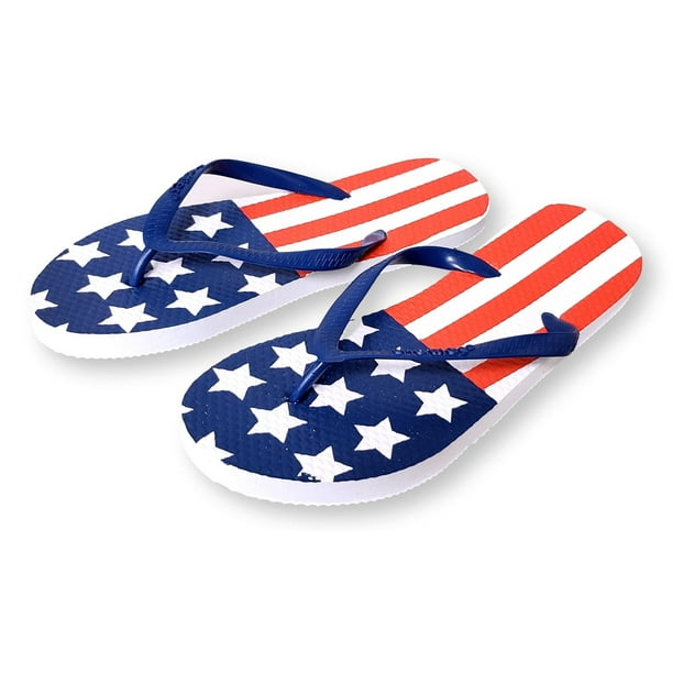 Chatties - Womens Patriotic Prints with Stars and American Flag Flip