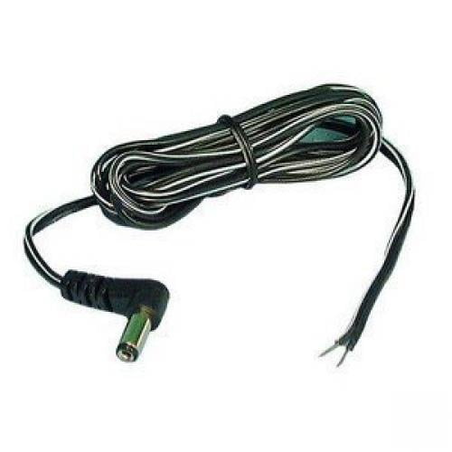 5.5mm O.D Right Angle DC Power Plug with 6 feet Cable 2.5mm I.D