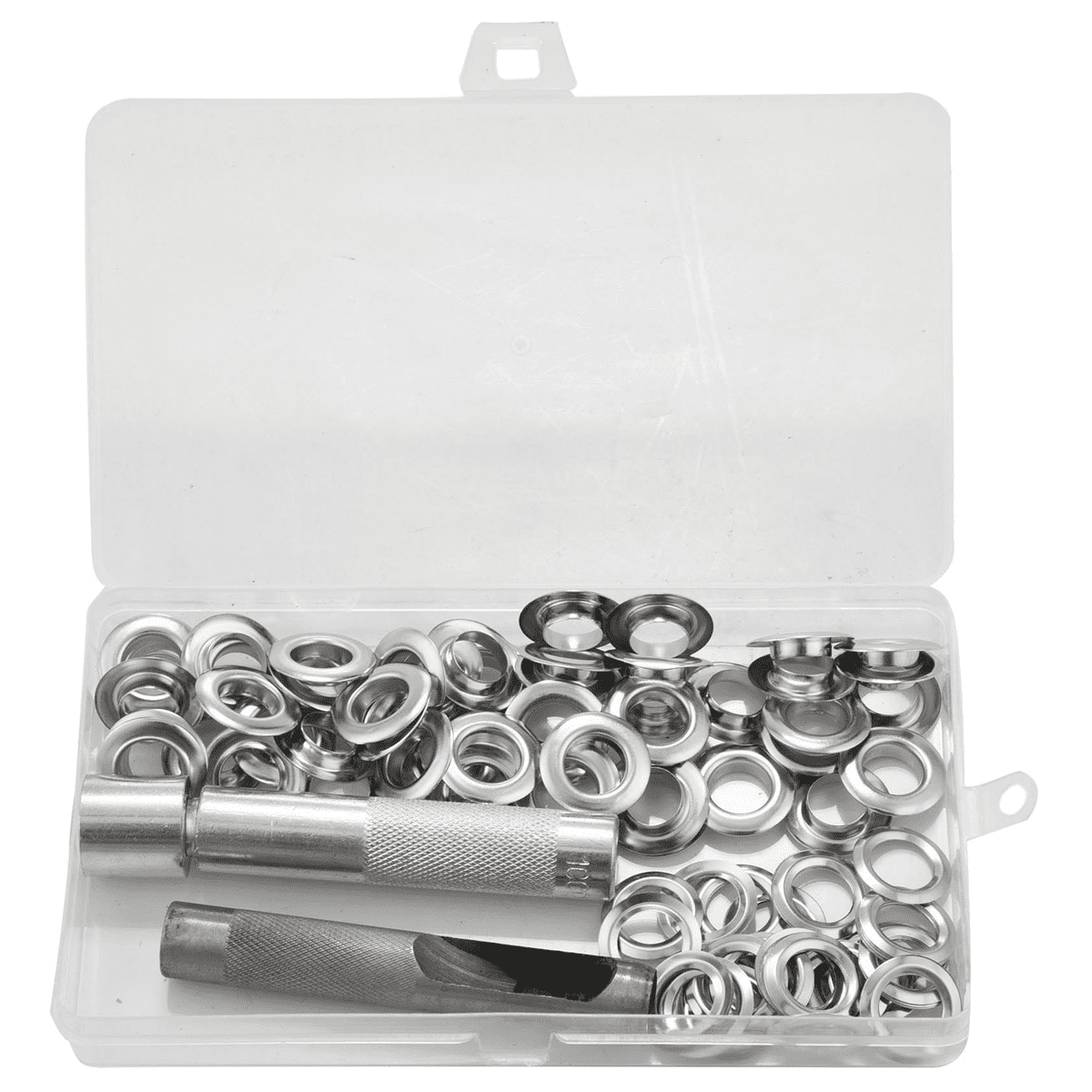200Pcs Punch Grommets and Awning Tent Tarp Repair Kit Hole Eyelet New