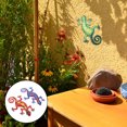 thumbnail image 2 of 2 unids gecko colgante colgante gecko arte artesanía colgante metal gecko decoración de pared, 2 of 5