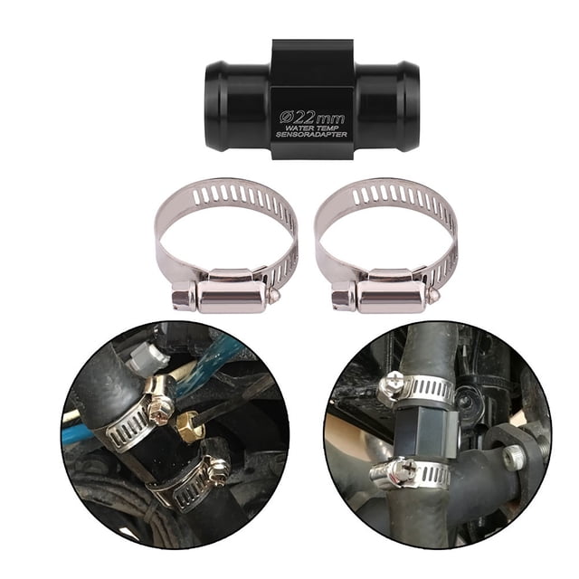 Adaptador de indicador de temperatura, temperatura del agua de la motocicleta Temperatura del agua Tubo de unión de temperatura Tubo de unión de temperatura True Excellence