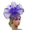 thumbnail image 3 of Elegante boda, diadema nuial, diadema para fiesta de Charleston Púrpura Zulema Diadema de mujer fascinante, 3 of 7