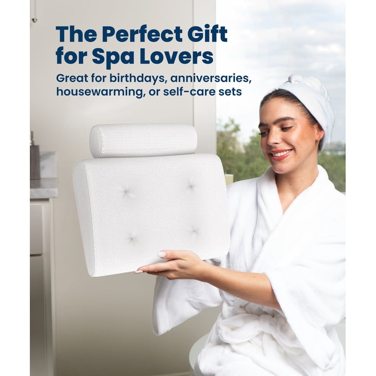 Everlasting Comfort Bath Pillow with Suction Cups photo 5