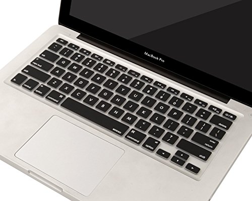 Mosiso Keyboard Cover For Macbook Pro 13 Inch 15 Inch With Or Without Retina Display 15 Or Older Version Macbook Air 13 Inch Black Walmart Com Walmart Com