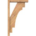 thumbnail image 3 of Ekena Millwork 3 1/2"W x 16"D x 28"H Merced Block Smooth Bracket w/ Offset Brace, Western Red Cedar, 3 of 25