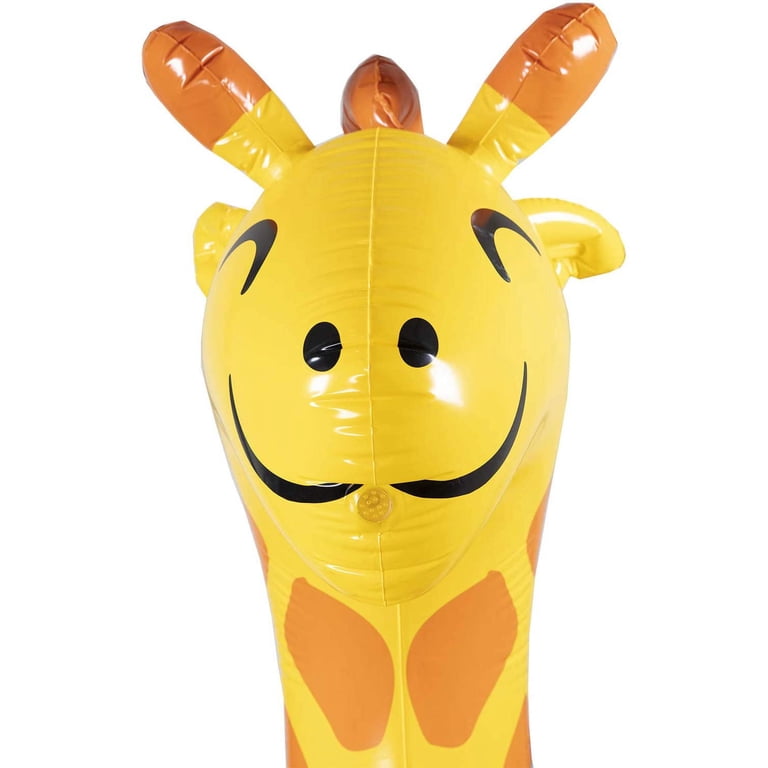 Summer Outdoor Play: Splash Buddies BH53300 Inflatable Giraffe