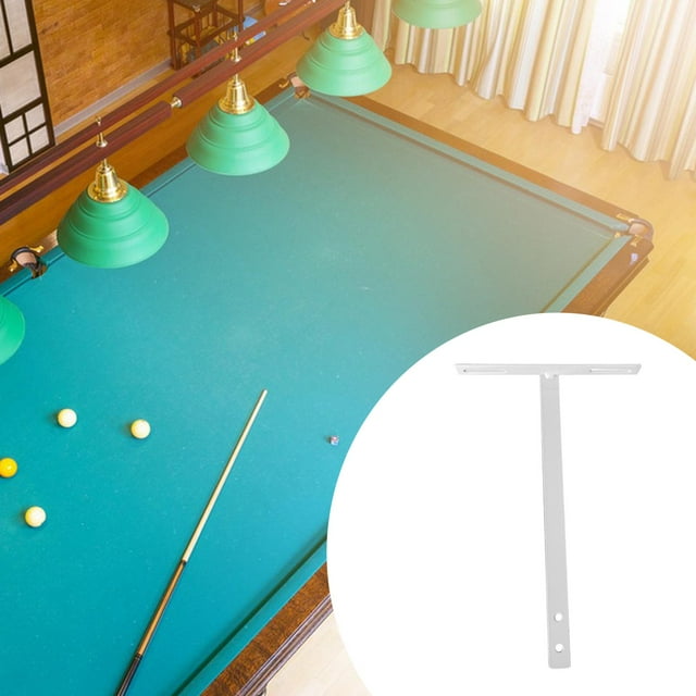 Colaxi Connector for Billiard Ball Rack Tray Ball Collector Fitting Stable Sturdy T Shaped Ball Holder Bracket for Club Bar Supplies