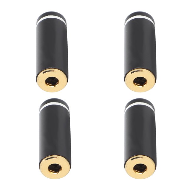 Conector hembra, 4 piezas de 3,5 mm, repuesto de reparación, adaptador hembra, conector hembra, materiales ecológicos