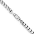 thumbnail image 3 of Primal Silver Sterling Silver Rhodium-plated 6mm Curb Chain, 3 of 4