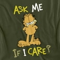 thumbnail image 2 of Garfield T-Shirt Ask Me If I Care Unisex Graphic Tee For Men & Women, 2 of 7