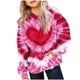 thumbnail image 2 of Sudadera con capucha para niños, camiseta de manga larga con estampado de cuello redondo para niños y niñas mayores, sudadera con capucha, top de poliéster para niña, 2 of 6