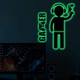 thumbnail image 2 of Seyotauo Video Game Wall Sticker Set, PVC Removable Decal for Gaming Room Decor, Modern Controller & Console Design, Gamer Bedroom Wall Art, Man Cave & Teen Lounge Decor Mural, 2 of 10