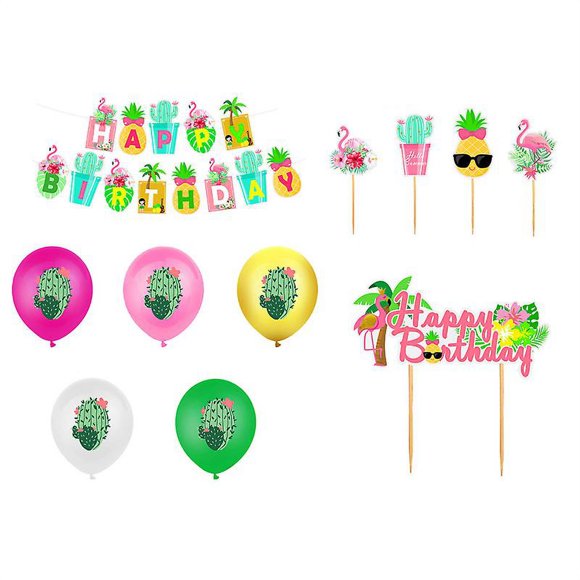1 juego de decoraciones para fiestas
