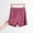 Red, variant on Women's Athletic Shorts Sevevn Women's Summer Elastic Waist Thin Quarter Shorts Color Thin Style Casual Pajamas Loose Size Home Pants Shorts For Women Trendy